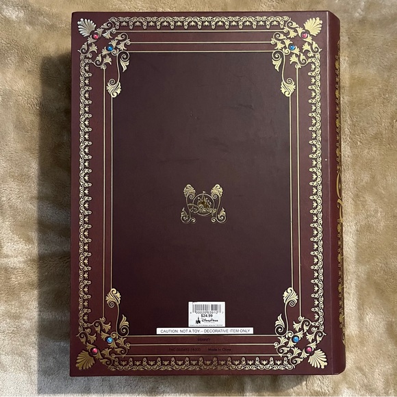 Disney Parks Once Upon A Time Story Book Keepsake Box and Photo Frame NWT - Picture 3 of 8